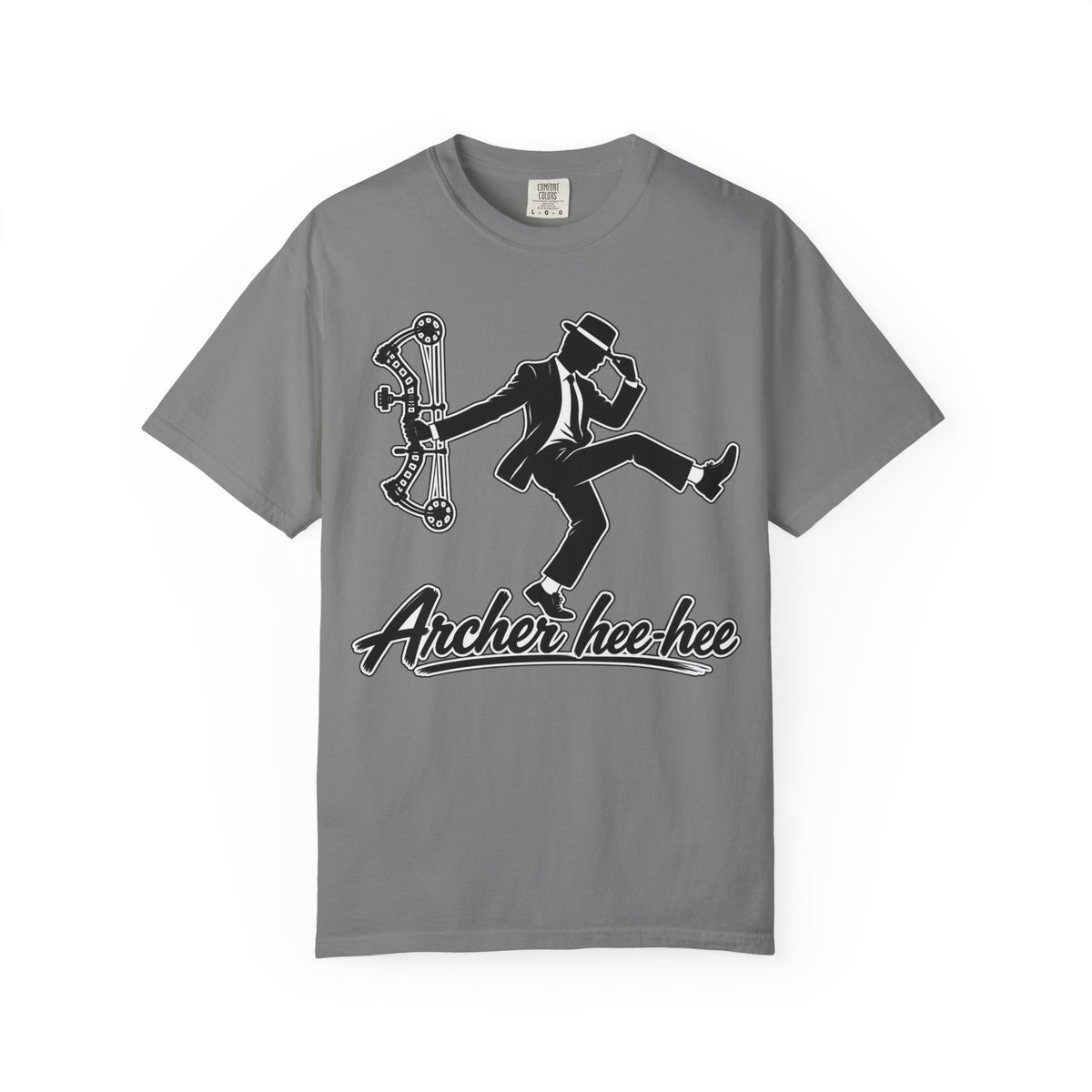 Archer Hee-Hee Graphic T-Shirt — Retro Archer Dance Design