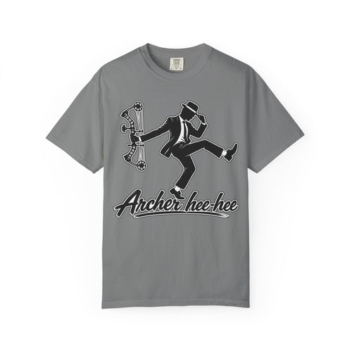 Archer Hee-Hee Graphic T-Shirt — Retro Archer Dance Design