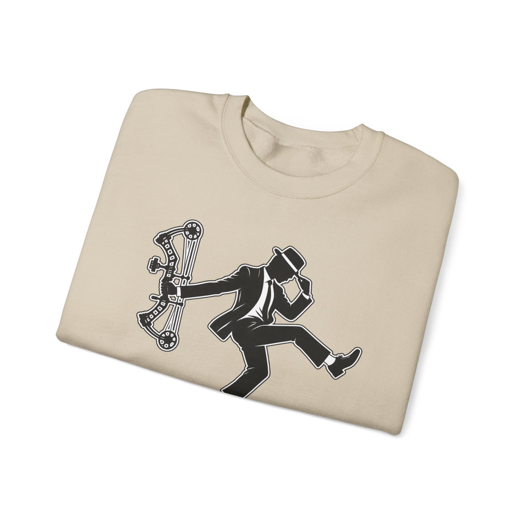 Crewneck Sweatshirt — 'Anchor hee hee' Vintage Sailor Dance Graphic