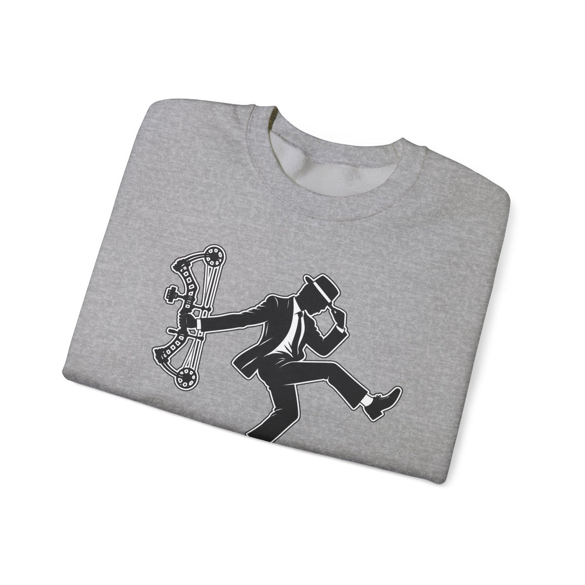 Crewneck Sweatshirt — 'Anchor hee hee' Vintage Sailor Dance Graphic