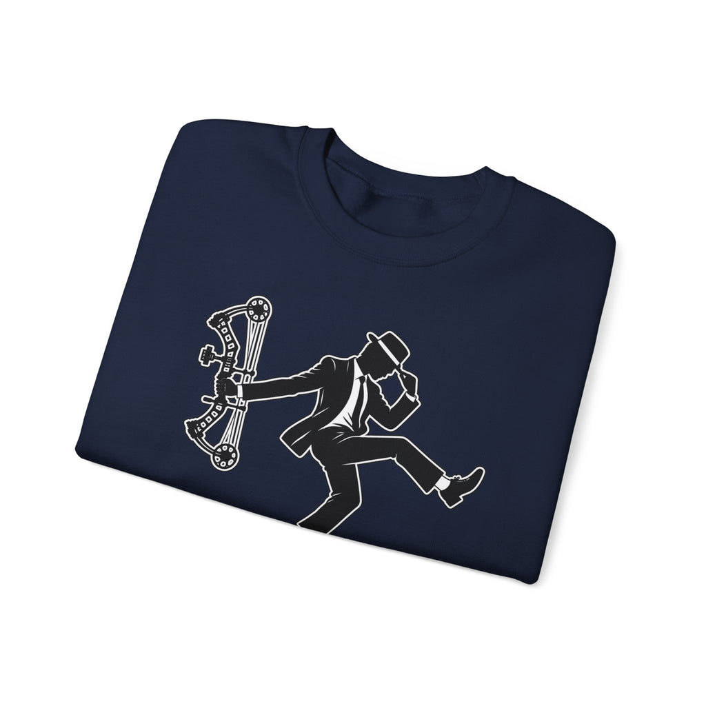 Crewneck Sweatshirt — 'Anchor hee hee' Vintage Sailor Dance Graphic