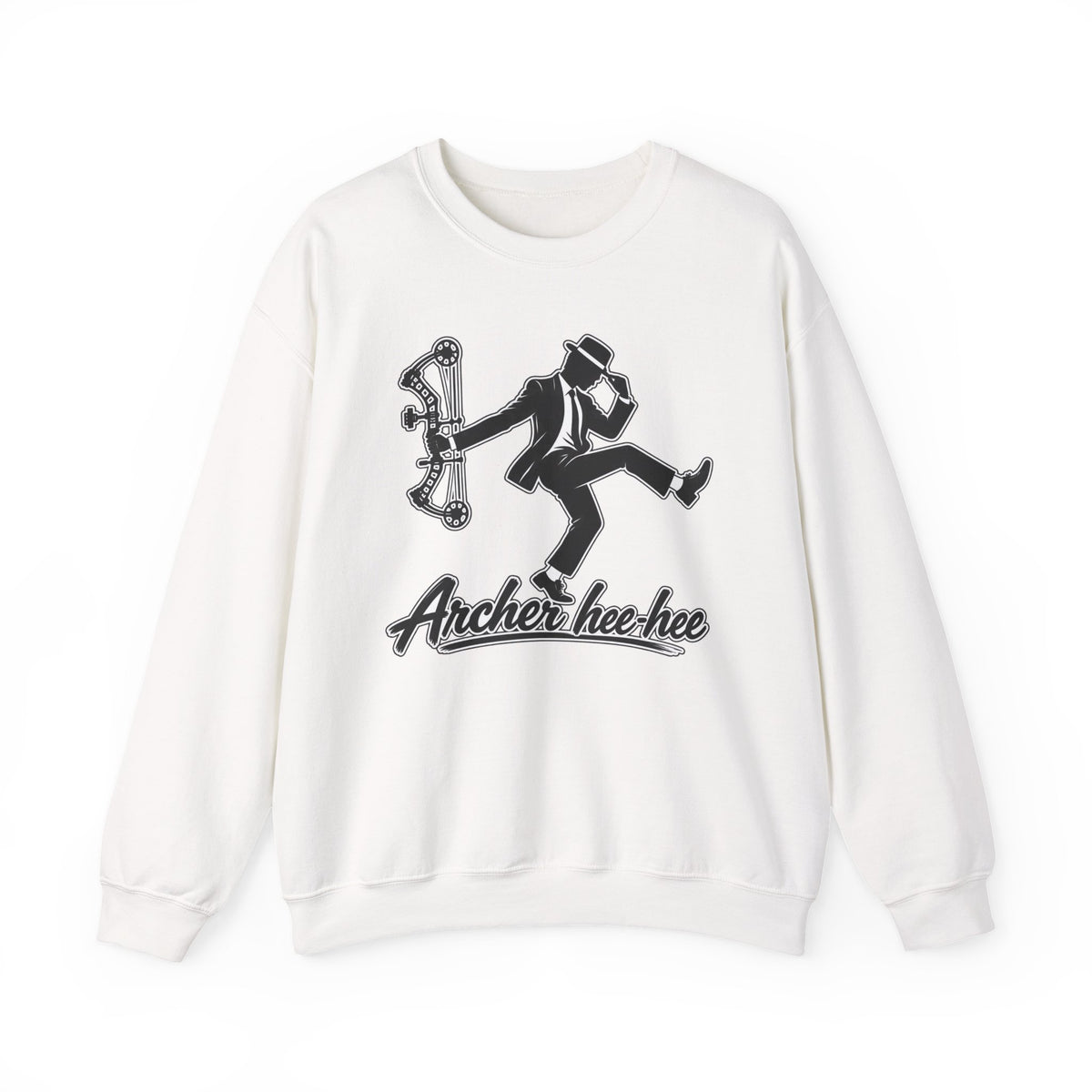 Crewneck Sweatshirt — 'Anchor hee hee' Vintage Sailor Dance Graphic