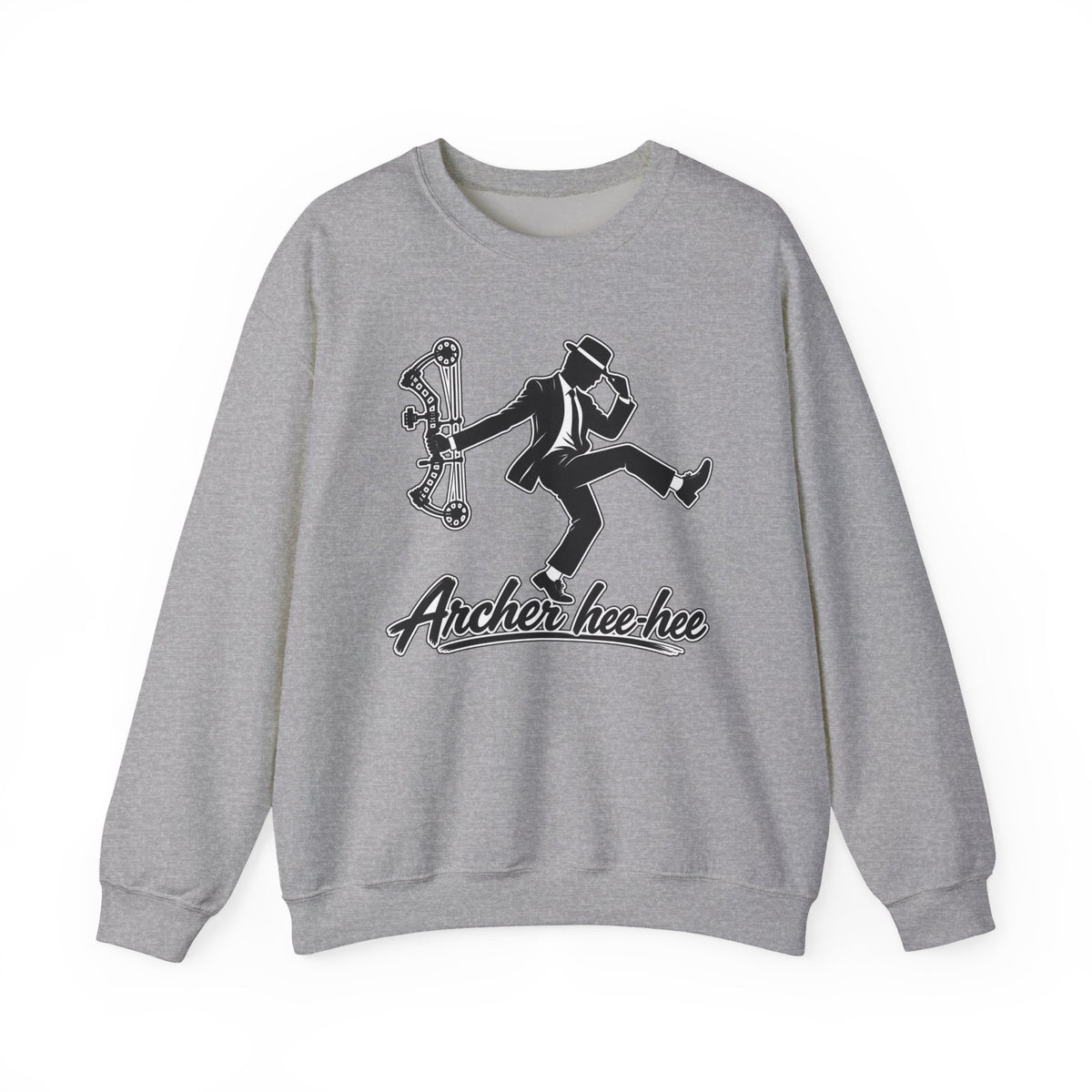 Crewneck Sweatshirt — 'Anchor hee hee' Vintage Sailor Dance Graphic