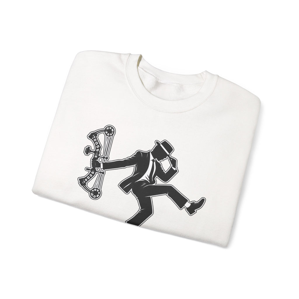 Crewneck Sweatshirt — 'Anchor hee hee' Vintage Sailor Dance Graphic
