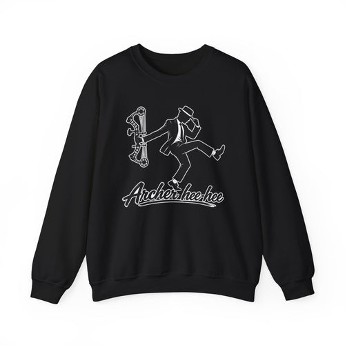 Crewneck Sweatshirt — 'Anchor hee hee' Vintage Sailor Dance Graphic