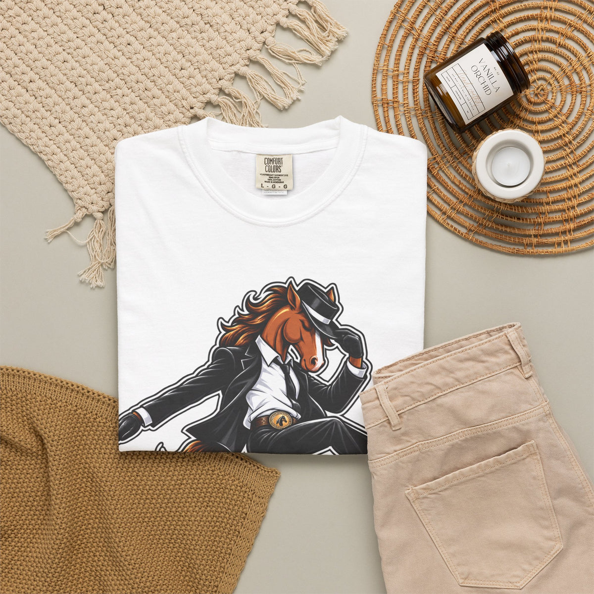 Horse Hee-Hee T-Shirt — Funny Dancing Horse Graphic Tee