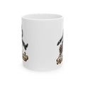 Coffee Mug — Cheerful Howl Dog Illustration Ceramic Mug (11oz, 15oz)