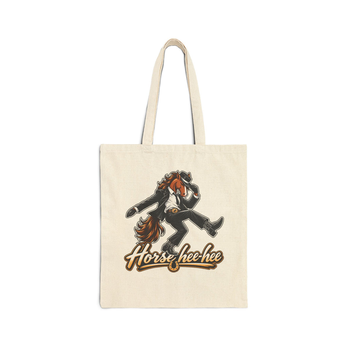 Horse Hee-Hee Dancing Cartoon Tote Bag